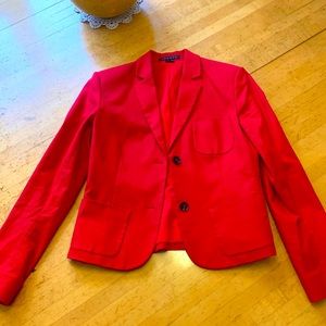 NWOT Red Theory Nillian Blazer Size 6